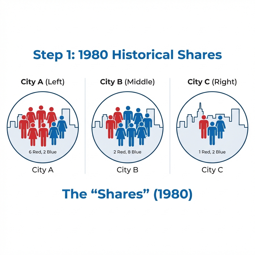 Shift-share: shares